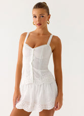 Addictive Top - White