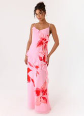 Ayesha Maxi Dress - Pink Petal