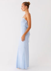 Cabello Maxi Dress - Pale Blue
