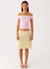 Coleman Knit Top - Pink