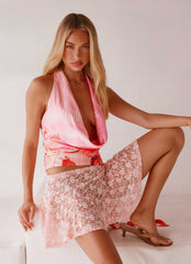 Conrad Mini Skirt - Pink
