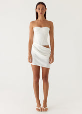 Cosmala Mini Dress - White
