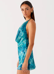 Ele Mini Dress - Teal