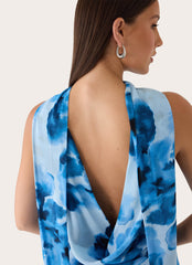Florae Scarf Maxi Dress - Bluebella Print