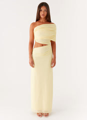 Gillian Maxi Dress - Yellow