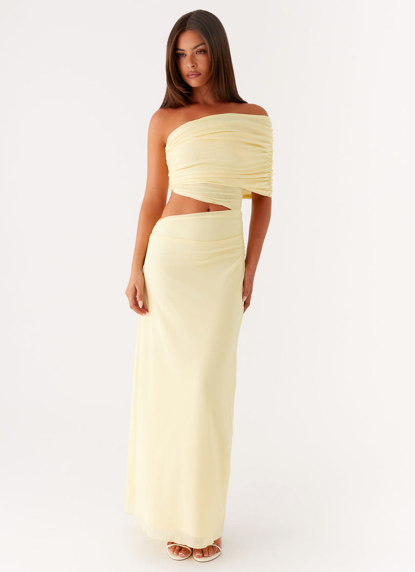 Gillian Maxi Dress - Yellow