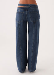Hugh Denim Jeans - Dark Indigo