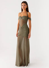 Ivy Lane Maxi Dress - Olive