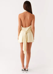 Kenzie Mini Dress - Yellow