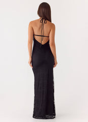Knowles Lace Maxi Dress - Black