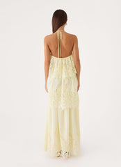 Lanaila Maxi Dress - Yellow