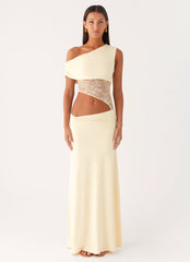 Love Motion Maxi Dress - Lemon