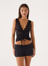 Mirage Top - Black