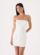 Naomee Mini Dress - White