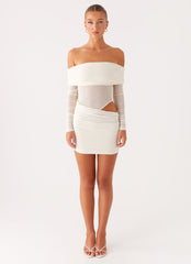 No Doubt Mini Dress - Ivory