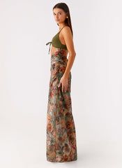 Overgrown Maxi Dress - Vintage Blossom