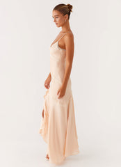 Solana Maxi Dress - Peach