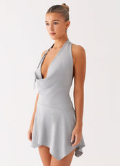 Tavi Mini Dress - Grey