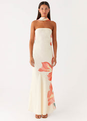 Under The Pagoda Maxi Dress - Siena Floral