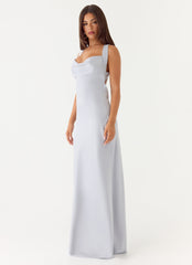 Zandie Maxi Dress - Misty Blue