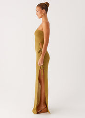 Zarnella Maxi Dress - Lime