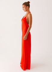 Fantasy Maxi Dress - Orange