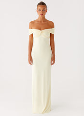 Countless Maxi Dress - Yellow