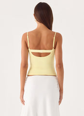 Ame Underwire Top - Yellow