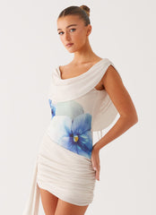 Good Fortune Mini Dress - Ivory