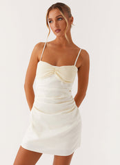 Last Summer Mini Dress - Ivory
