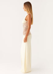 Lucinda Maxi Dress - Yellow