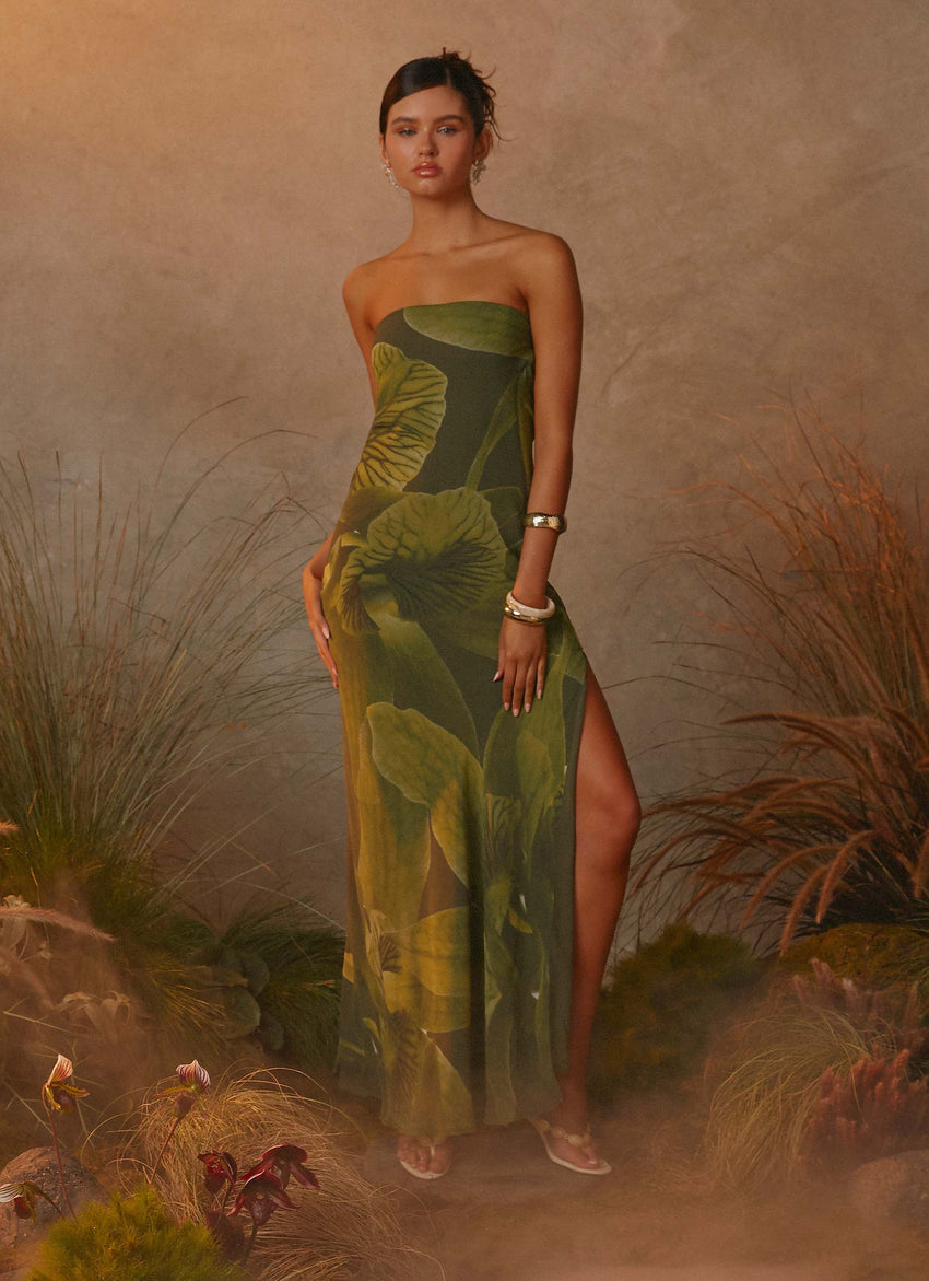 Nettle Maxi Dress - Tropic Floral