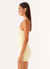 Nika Mini Dress - Yellow