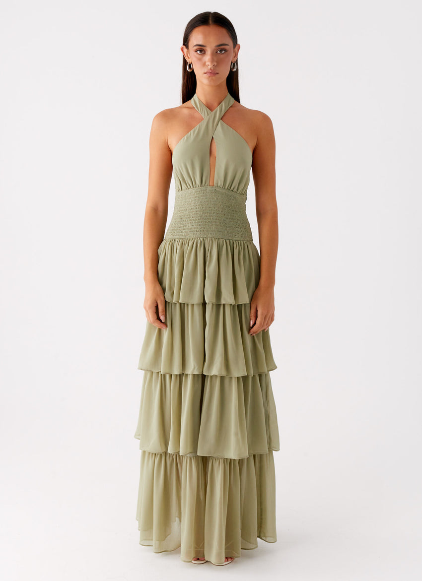 Salma Maxi Dress - Sage