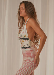 So Sweet Lace Crop - Fruit Salad